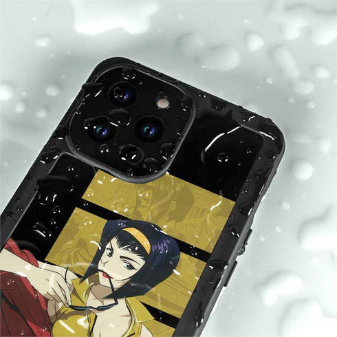 Cowboy Bebop Faye iPhone 15 Pro Waterproof Case